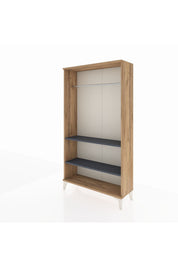 Arges Dolap 2 Raflı Kapaklı Tek Askılı 88x30x163 - S21M104V8A
