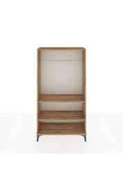 Arges Dolap 2 Raflı Kapaklı Tek Askılı 88x30x163 - S21M104V9A