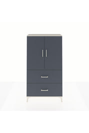 Arges Dolap Tek Raflı 2 Çekmeceli Tek Askılı 88x30x163 - S21M105V2A