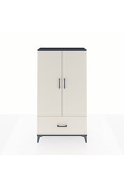 Arges Dolap 2 Raflı Tek Çekmeceli Tek Askılı 88x30x163 - S21M107V4A