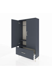 Arges Dolap 2 Raflı Tek Çekmeceli Tek Askılı 88x30x163 - S21M107V5A