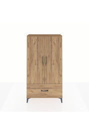 Arges Dolap 2 Raflı Tek Çekmeceli Tek Askılı 88x30x163 - S21M107V9A