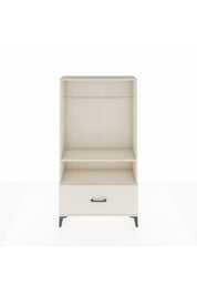 Arges Dolap 2 Raflı Tek Çekmeceli Tek Askılı 88x30x163 - S21M108V1A
