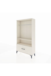 Arges Dolap 2 Raflı Tek Çekmeceli Tek Askılı 88x30x163 - S21M108V1A