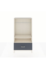 Arges Dolap 2 Raflı Tek Çekmeceli Tek Askılı 88x30x163 - S21M108V2A