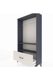 Arges Dolap 2 Raflı Tek Çekmeceli Tek Askılı 88x30x163 - S21M108V4A