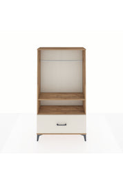 Arges Dolap 2 Raflı Tek Çekmeceli Tek Askılı 88x30x163 - S21M108V7A