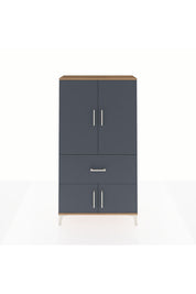 Arges Dolap Tek Raflı Tek Çekmeceli Tek Askılı 88x30x163 - S21M109V8A