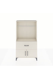 Arges Dolap Tek Raflı Tek Çekmeceli Tek Askılı 88x30x163 - S21M110V1A