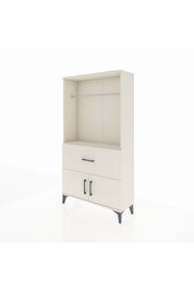Arges Dolap Tek Raflı Tek Çekmeceli Tek Askılı 88x30x163 - S21M110V1A