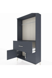 Arges Dolap Tek Raflı Tek Çekmeceli Tek Askılı 88x30x163 - S21M110V5A