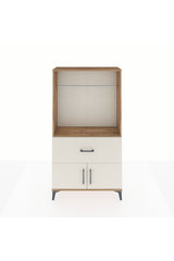 Arges Dolap Tek Raflı Tek Çekmeceli Tek Askılı 88x30x163