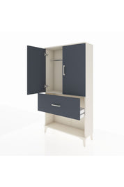 Arges Dolap Tek Raflı Tek Çekmeceli Tek Askılı 88x30x163 - S21M111V2A