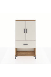 Arges Dolap Tek Raflı Tek Çekmeceli Tek Askılı 88x30x163 - S21M111V7A