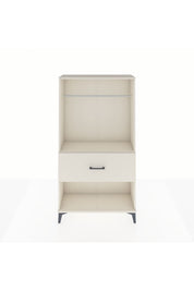 Arges Dolap Tek Raflı Tek Çekmeceli Tek Askılı 88x30x163 - S21M112V1A