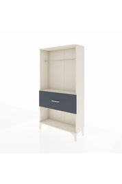 Arges Dolap Tek Raflı Tek Çekmeceli Tek Askılı 88x30x163 - S21M112V2A