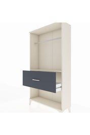 Arges Dolap Tek Raflı Tek Çekmeceli Tek Askılı 88x30x163 - S21M112V2A