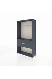 Arges Dolap Tek Raflı Tek Çekmeceli Tek Askılı 88x30x163 - S21M112V5A