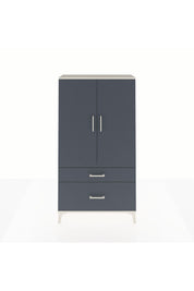 Arges Dolap Tek Raflı 2 Çekmeceli Tek Askılı 88x30x163 - S21M119V2A