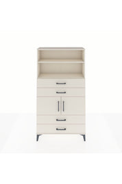 Arges Dolap 3 Raflı 4 Çekmeceli 2 Kapaklı 88x30x163 - S21M120V1A