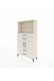 Arges Dolap 3 Raflı 4 Çekmeceli 2 Kapaklı 88x30x163 - S21M120V1A
