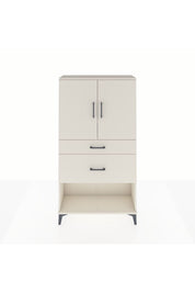Arges Dolap 3 Raflı 2 Çekmeceli 2 Kapaklı 88x30x163 - S21M121V1A