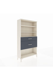 Arges Dolap 3 Raflı 2 Çekmeceli 88x30x163 - S21M122V2A
