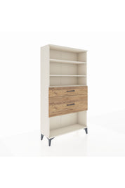 Arges Dolap 3 Raflı 2 Çekmeceli 88x30x163 - S21M122V3A