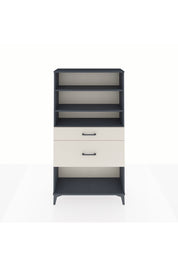 Arges Dolap 3 Raflı 2 Çekmeceli 88x30x163 - S21M122V4A