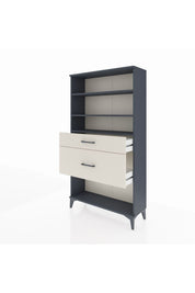 Arges Dolap 3 Raflı 2 Çekmeceli 88x30x163 - S21M122V4A
