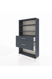 Arges Dolap 3 Raflı 2 Çekmeceli 88x30x163 - S21M122V5A