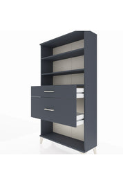 Arges Dolap 3 Raflı 2 Çekmeceli 88x30x163 - S21M122V5A