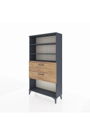 Arges Dolap 3 Raflı 2 Çekmeceli 88x30x163 - S21M122V6A