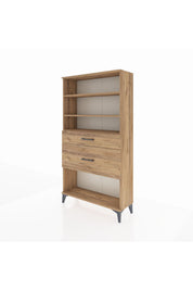 Arges Dolap 3 Raflı 2 Çekmeceli 88x30x163 - S21M122V9A