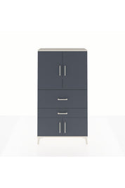 Arges Dolap 3 Raflı 2 Çekmeceli 4 Kapaklı 88x30x163 - S21M123V2A