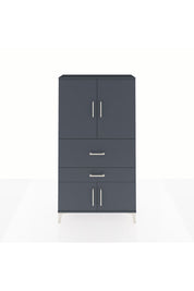 Arges Dolap 3 Raflı 2 Çekmeceli 4 Kapaklı 88x30x163 - S21M123V5A