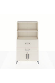 Arges Dolap 2 Raflı 2 Çekmeceli 2 Kapaklı 88x30x163 - S21M124V1A