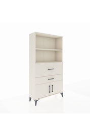 Arges Dolap 2 Raflı 2 Çekmeceli 2 Kapaklı 88x30x163 - S21M124V1A