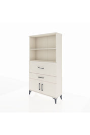 Arges Dolap 2 Raflı 2 Çekmeceli 2 Kapaklı 88x30x163 - S21M124V1A