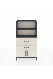 Arges Dolap 2 Raflı 2 Çekmeceli 2 Kapaklı 88x30x163 - S21M124V4A