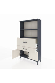Arges Dolap 2 Raflı 2 Çekmeceli 2 Kapaklı 88x30x163 - S21M124V4A