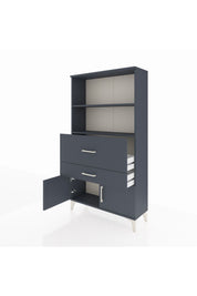Arges Dolap 2 Raflı 2 Çekmeceli 2 Kapaklı 88x30x163 - S21M124V5A