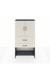Arges Dolap 2 Raflı 2 Çekmeceli 2 Kapaklı 88x30x163 - S21M125V4A