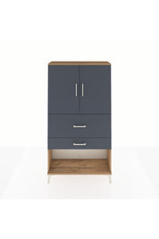 Arges Dolap 2 Raflı 2 Çekmeceli 2 Kapaklı 88x30x163 - S21M125V8A