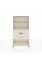 Arges Dolap 2 Raflı 2 Çekmeceli 88x30x163 - S21M126V1A
