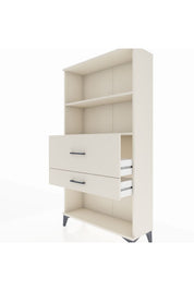 Arges Dolap 2 Raflı 2 Çekmeceli 88x30x163 - S21M126V1A