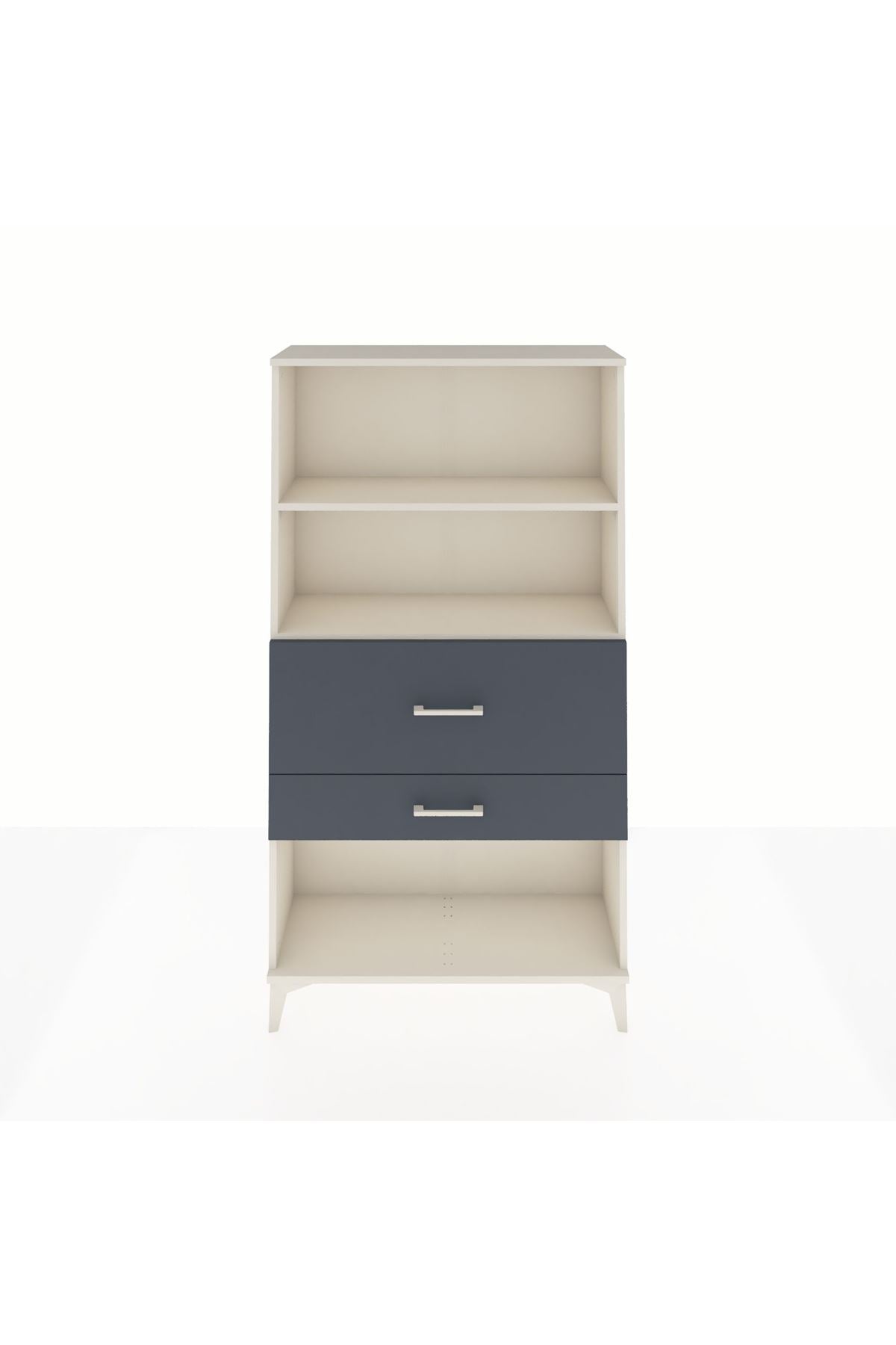 Arges Dolap 2 Raflı 2 Çekmeceli 88x30x163 - S21M126V2A