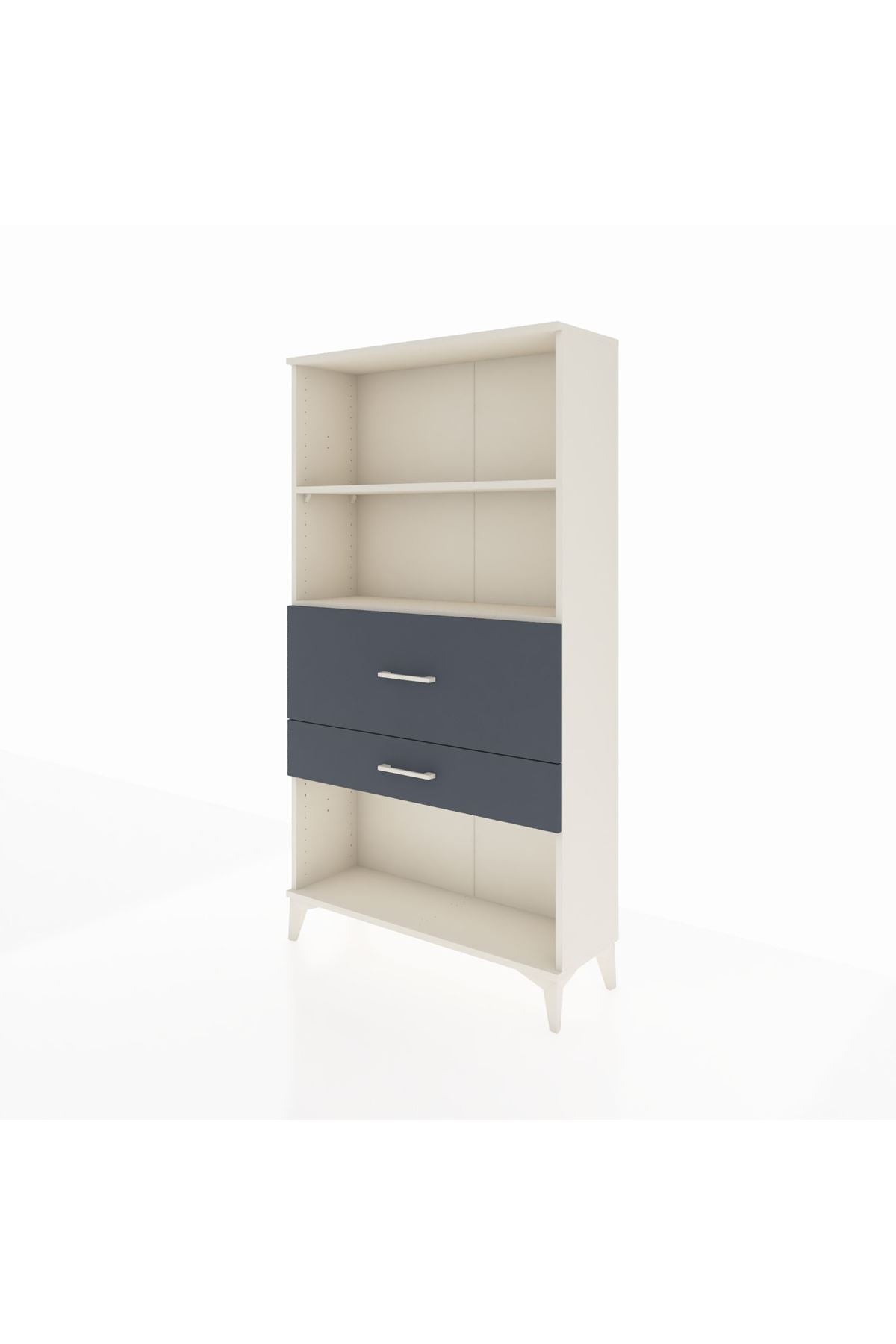 Arges Dolap 2 Raflı 2 Çekmeceli 88x30x163 - S21M126V2A