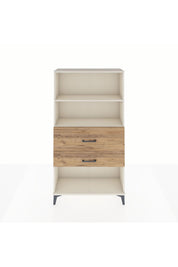 Arges Dolap 2 Raflı 2 Çekmeceli 88x30x163 - S21M126V3A