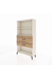 Arges Dolap 2 Raflı 2 Çekmeceli 88x30x163 - S21M126V3A